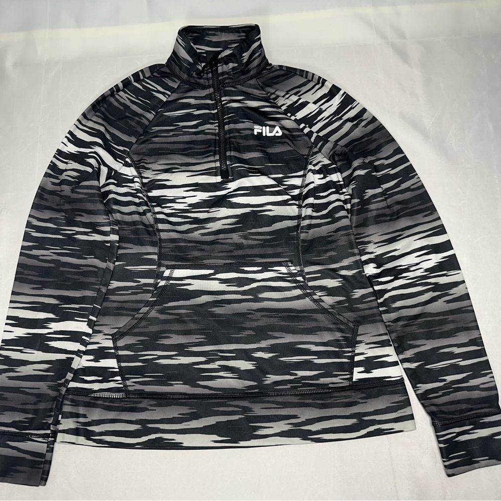 Fila Monochrome Quarter-Zip Pullover